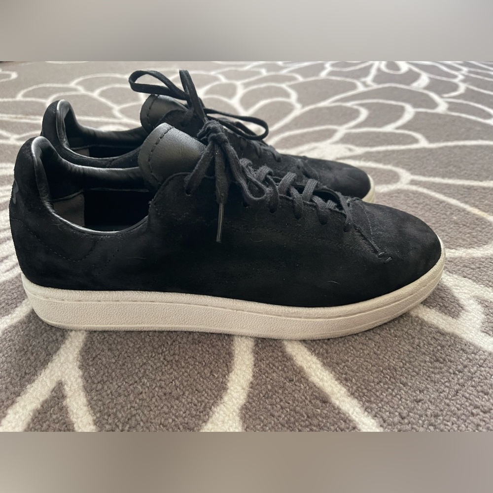 SALE Y3 Yohji Yamamoto Adidas Black Suede Sneakers UK 6.5 Men’s 7 Womens 9